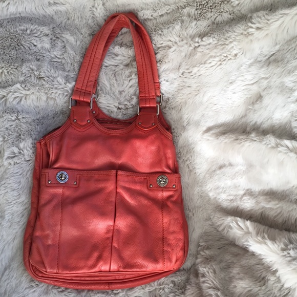 MBMJ Totally Turnlock Terry leather purse - Picture 1 of 4